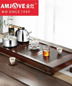 bàn trà điện đẹp gỗ cánh gà chính hãng Kamjove G9.