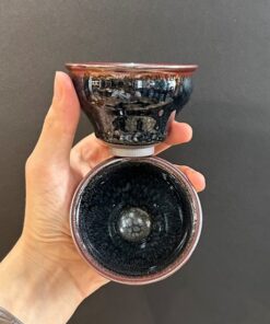 ly trà thiên mục cao cấp làm chén chủ đẹp uống trà ngon 70ml CTM43