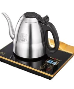 bộ ấm pha trà điện thủy tinh chính hãng kamjove bơm nước bên trong lòng ấm F7.