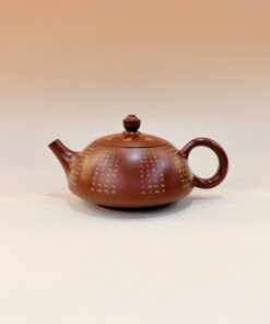 Ấm tử sa nê hưng bát nhã kinh cao cấp thủ công 250ml AKC30