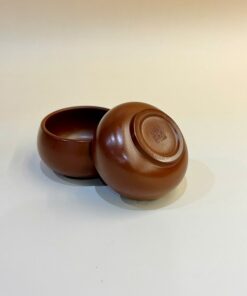 Chén uống trà hoả biến đỏ thành dày giữ nhiệt tốt 40ml CNH01