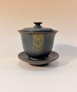 Chén khải tử sa nê hưng làm tiềm pha trà đẹp thủ công 160ml AS20