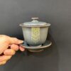 Chén khải tử sa nê hưng làm tiềm pha trà đẹp thủ công 160ml nắp có lỗ lọc