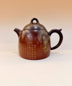 Ấm nê hưng hỏa biến tần quyền hoạ mặt phật 280ml AKC52