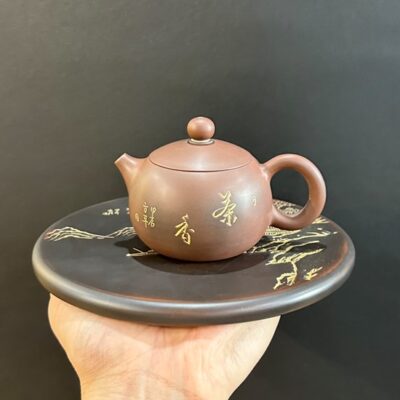 Ấm pha trà hoả biến gốm nê hưng tây thi thủ công đối ẩm hoặc 1 người nhỏ đẹp