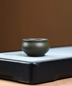 Chén trà tử sa thảo lục nê 50ml CTS88