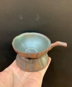 Lọc trà đẹp gốm nê hưng hoả biến cao cấp dáng gốc cây màng lọc inox 304 đẹp dùng lược trà.