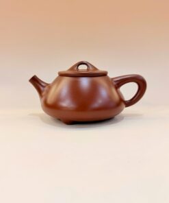 Ấm trà thạch biều đẹp gốm nê hưng thủ công trơn 260ml AKC67