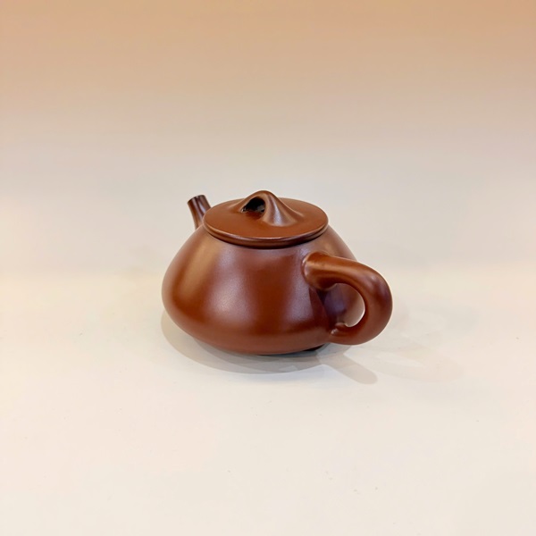 Ấm trà thạch biều đẹp gốm nê hưng thủ công trơn 260ml AKC67 - Ảnh 2