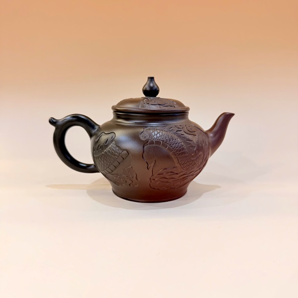 Ấm Nê Hưng Tiêu Anh Khắc Rồng 260ml AKC75 - Ảnh 2