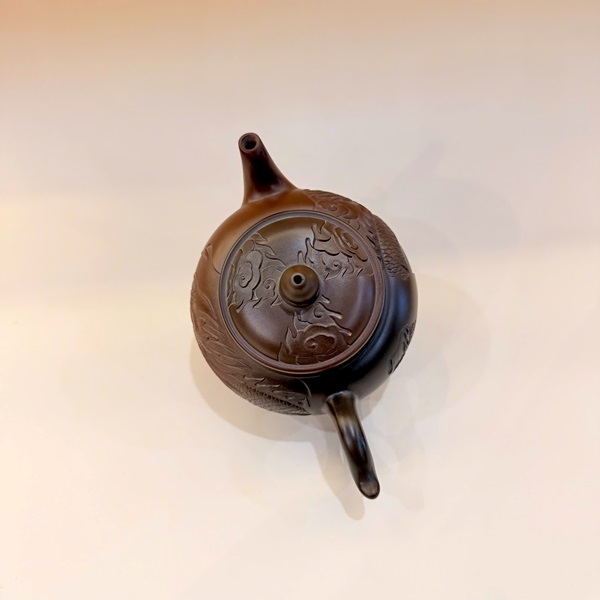 Ấm Nê Hưng Tiêu Anh Khắc Rồng 260ml AKC75 - Ảnh 3