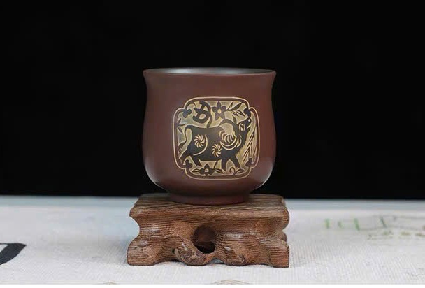 Chén uống trà 12 con giáp cao cấp hoả biến 150ml đẹp CNH24 - Ảnh 4