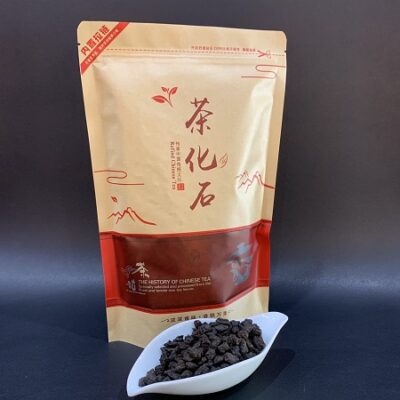 Trà phổ nhĩ nếp hóa thạch cao cấp ngon lên men toàn phần rất thơm ủ lâu năm túi 500g.
