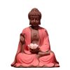 Tượng Phật A Di Đà Tử Sa Thủ Công Dáng Thiền TS50