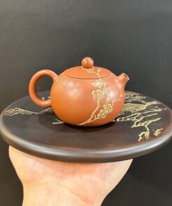 Ấm pha trà tử sa tây thi nê hưng thủ công nhỏ đẹp 100ml uống trà một người