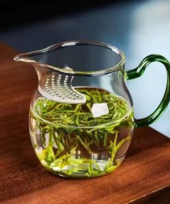 Chuyên trà thủy tinh làm chén tống có đầu lọc 250ml CT28