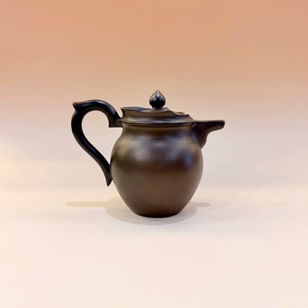 Ấm Tử Sa Nê Hưng Tăng Mao Hỏa Biến Đen 250ml AKC110 - Ảnh 2