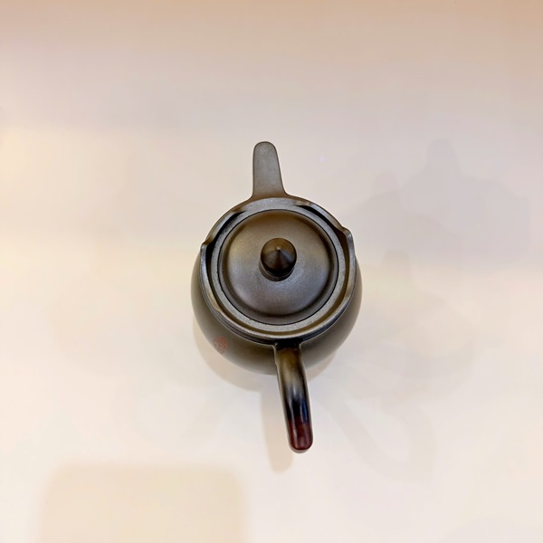 Ấm Tử Sa Nê Hưng Tăng Mao Hỏa Biến Đen 250ml AKC110 - Ảnh 3