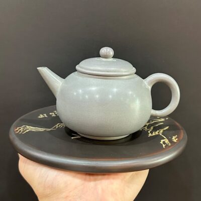 Ấm thủy bình tử sa nê hưng hỏa biến xanh pha trà ngon công năng tốt 230ml.
