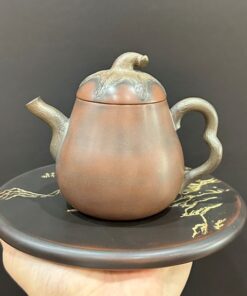 Ấm trà cà đoạn tử sa nê hưng cao cấp hỏa biến đẹp pha trà ngon lên hương tốt 250ml.