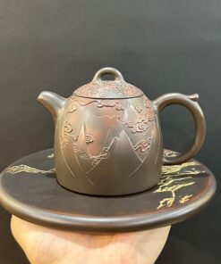 Ấm trà tử sa nê hưng hỏa biến kiến thủy tần quyền đẹp 220ml