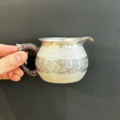 Chuyên trà bạc nguyên chất 999 làm chén tống pha trà ngon 140g CT91