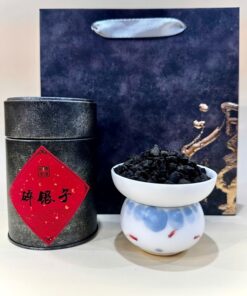Trà Phổ Nhĩ Hóa Thạch Thơm Hộp Thiếc Đen 250gr PNH03