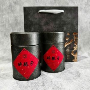 Trà Phổ Nhĩ Hóa Thạch Thơm Hộp Thiếc Đen 250gr PNH03