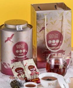 Trà phổ nhĩ quýt tiểu thanh cam hãng Ngự Tuấn lá to thơm ngon cực phẩm Hộp 500g