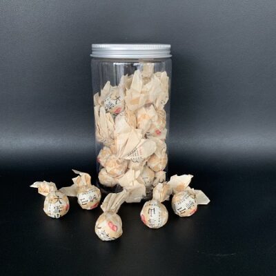 Trà phổ nhĩ sống Đại Tuyết Sơn viên tròn nhỏ hộp 250g loại ngon PNS23