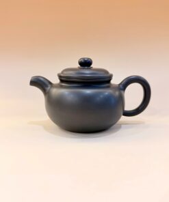 Ấm tử sa nê hưng biển phúc hỏa biến xanh thủ công trơn 200ml AKC99