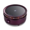 Bếp đun ấm trà tetsubin bạc hồng ngoại màu tím tròn đẹp 1500W BD63