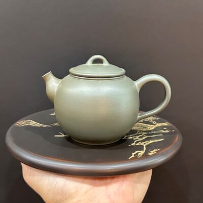 Ấm tử sa nê hưng hỏa biến xanh thủ công đẹp 200ml pha trà shan tuyết cực ngon