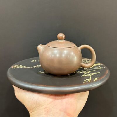 Ấm tử sa nê hưng tây thi cỡ nhỏ pha một người uống hỏa biến nâu 100ml độc ẩm.