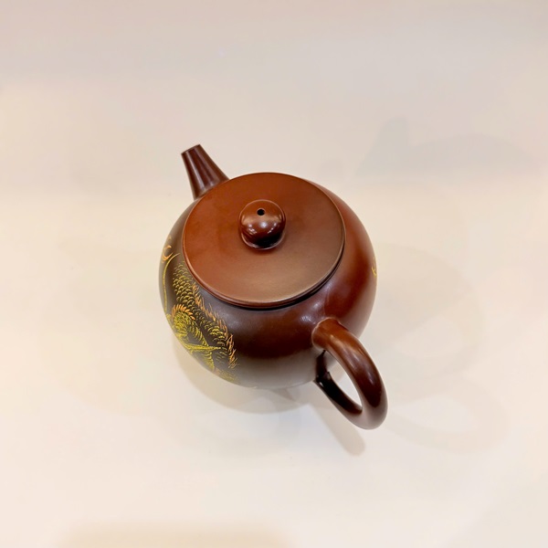 Ấm trà tử sa nê hưng thủ công Rồng 3D Phong Thủy Khởi Khởi 250ml AKC159 - Ảnh 3