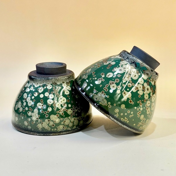 Chén thiên mục hoa mai nở Lê Địch Minh thủ công cao cấp 130ml CTM55 - Ảnh 7