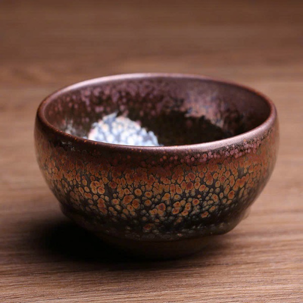 Chén thiên mục cao cấp Thất Thái nghệ nhân Lý Chấn Quý 140ml CTM64