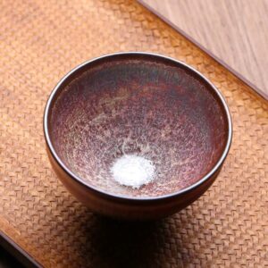 Chén Thiên Mục Cao Cấp Phật Quang Hướng Dương Lý Chấn Quý  9x6cm 160ml CTM70