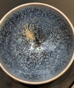 Chén thiên mục dải ngân hà trong vũ trụ nghệ nhân Lý Chấn Quý thủ công 120ml cực đẹp