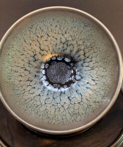 Chén trà thiên mục cao cấp Lưu Dục Quang thủ công 9.5x5.5cm 130ml đẹp uống trà cực ngon.