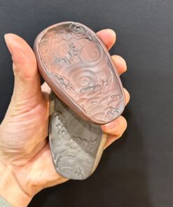 Cung nhãn trà gốm tử sa nê hưng hỏa biến trưng trà đẹp hình rồng ẩn XT30