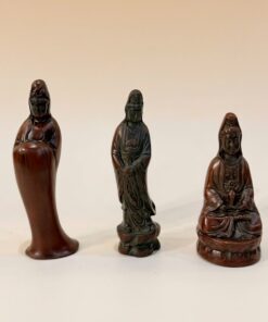 Tượng Tử Sa Nê Hưng Quan Âm Bồ Tát Nhiều Dáng Bày Bàn Trà TS18