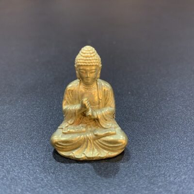 Tượng đồng phật thích ca cỡ nhỏ bày bàn trà đẹp 3.8cm 42g