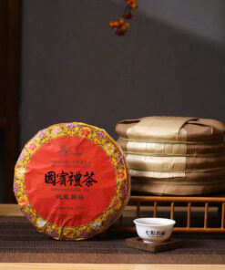 Trà phổ nhĩ chín Long Phụng Đoàn Trà-Quốc Tân Lễ Trà 2017 PNC18