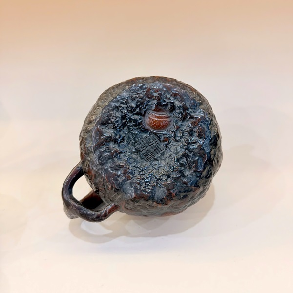 Ấm tử sa nê hưng cao cấp linh chi long ẩn thủ công 250ml đẹp AKC179 - Ảnh 5