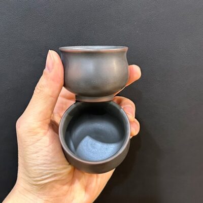 Chén trà tử sa cao cấp nê hưng làm ly uống trà nhỏ đẹp 55ml thủ công