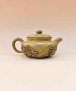 Ấm tử sa Nê Hưng biển phúc hoàng nê "Tùng môn thủy mộc" 250ml AKC212