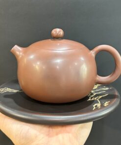 Ấm tử sa nê hưng hỏa biến tây thi thủ công cỡ to 350ml đẹp quần ẩm