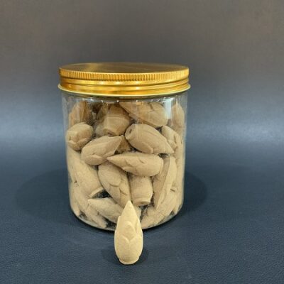 Nhang trầm nụ thơm sống mạnh tạo hình đài sen hộp 55 nụ dùng với thác khói hoặc lư đồng