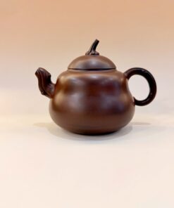 Ấm pha trà tử sa dáng hồ lô thủ công đep pha trà đạo quần ẩm AKC155